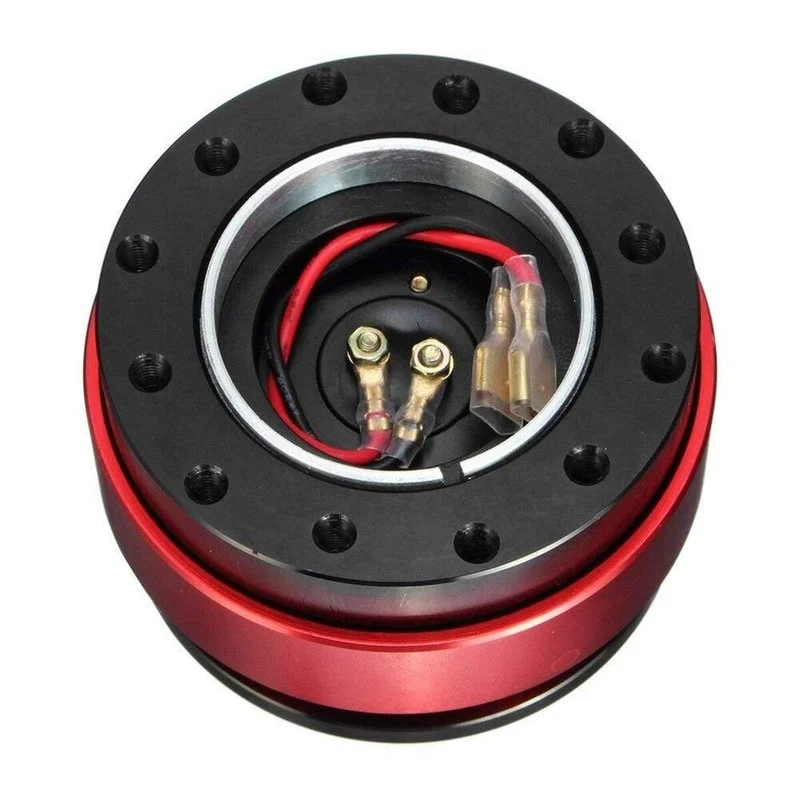 Universal Car Interior Parts Aluminium 6-Loch Auto Schnellverschluss Lenkrad Snap Off Hub Adapter Boss Kit