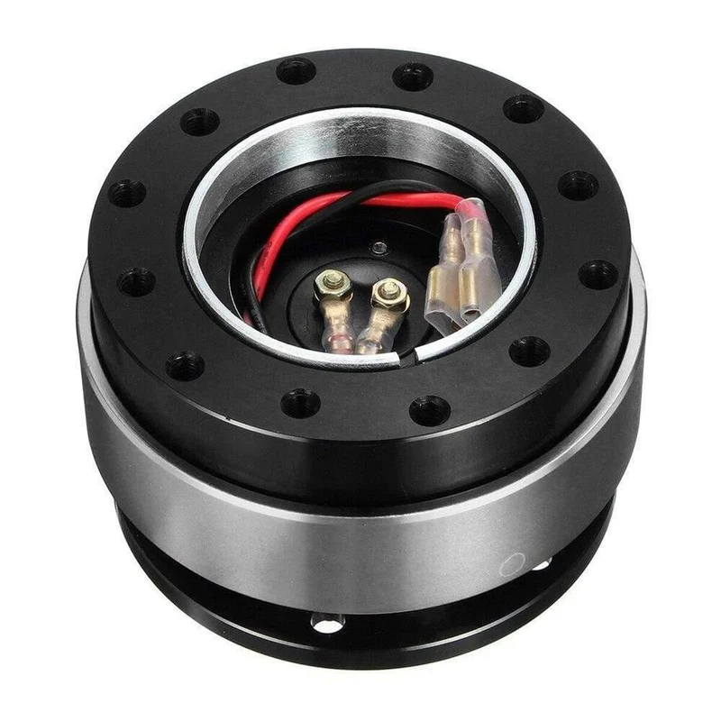 Universal Car Interior Parts Aluminium 6-Loch Auto Schnellverschluss Lenkrad Snap Off Hub Adapter Boss Kit