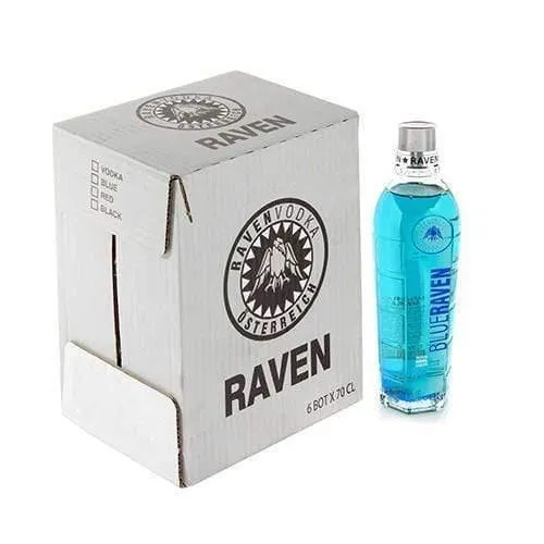 Blauer Rabe Blauer Wodka