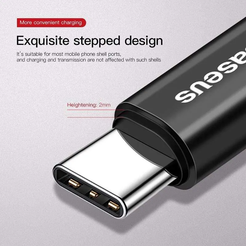 Baseus Spring USB Typ C Kabel für Xiaomi Mi 9 Huawei P30 Lite Samsung S10 2A USB C Schnellwechselkabel Einziehbares Typ C Kabel