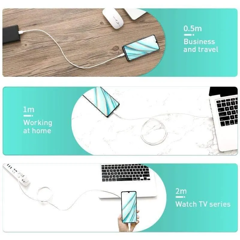 Baseus Micro-USB-Kabel für OPPO 4A VOOC Schnellladekabel Micro-USB-Ladekabel für Samsung Note 4 Xiaomi Pixel 2 Datenkabel