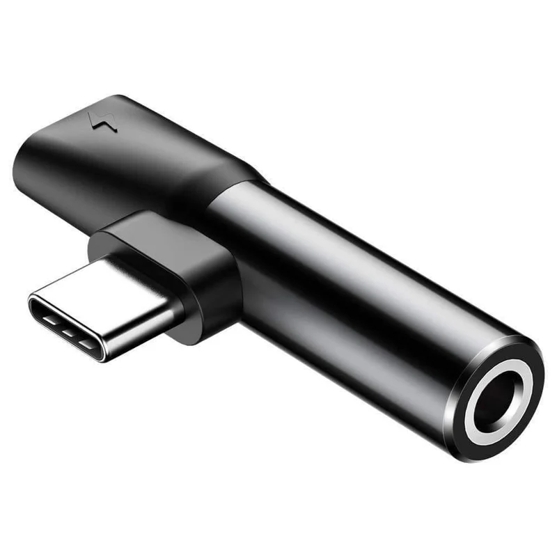 Baseus L41 USB C bis 3.5 mm Aux Jack Audio Adapter Audio Splitter Typ C Ladeadapter Für Xiaomi mi 9 Smartphone