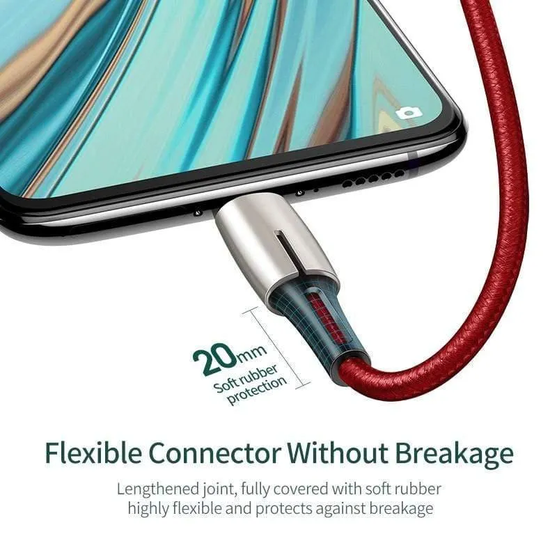 Baseus Micro-USB-Kabel für OPPO 4A VOOC Schnellladekabel Micro-USB-Ladekabel für Samsung Xiaomi Redmi Note 4 5 Datenkabel
