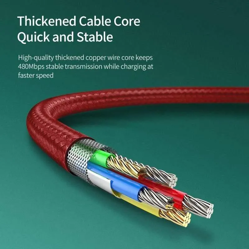 Baseus Micro-USB-Kabel für OPPO 4A VOOC Schnellladekabel Micro-USB-Ladekabel für Samsung Xiaomi Redmi Note 4 5 Datenkabel