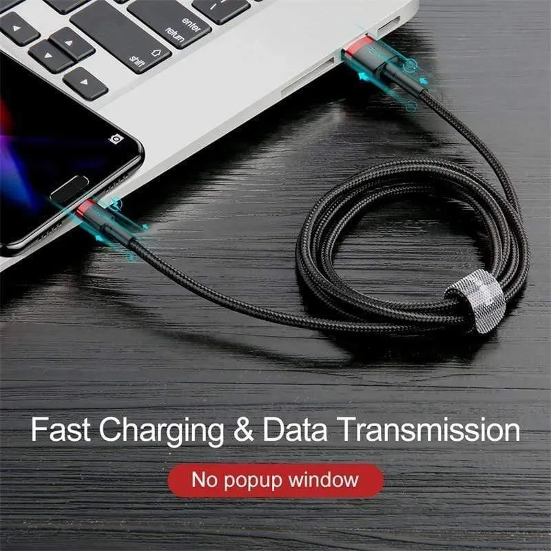 Baseus Micro USB Kabel 2.4A Schnellladung für Samsung J7 Redmi Note 5 Pro Android Handy USB Micro Kabel Ladegerät Datenkabel