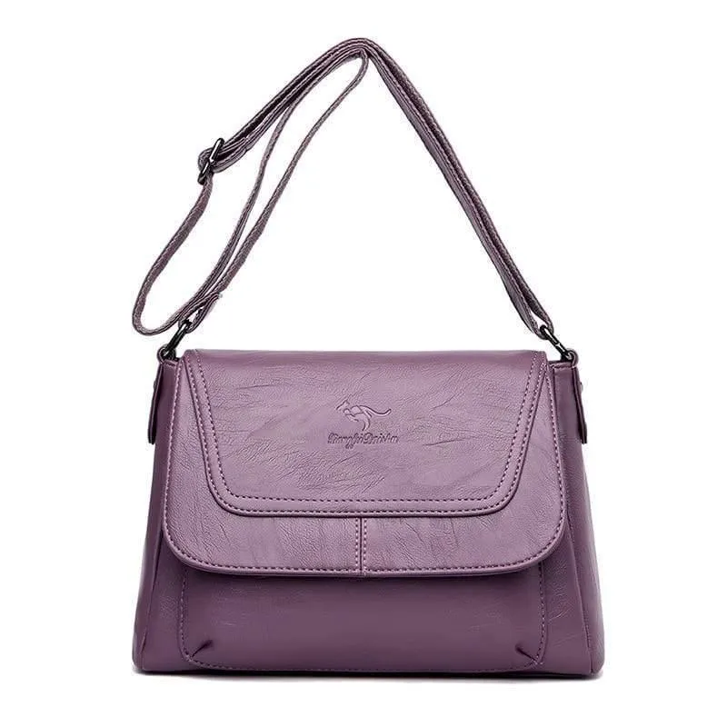 Leder Messenger Bags Leder Luxus Handtaschen Damen Taschen Designer Marke Damen Crossbody