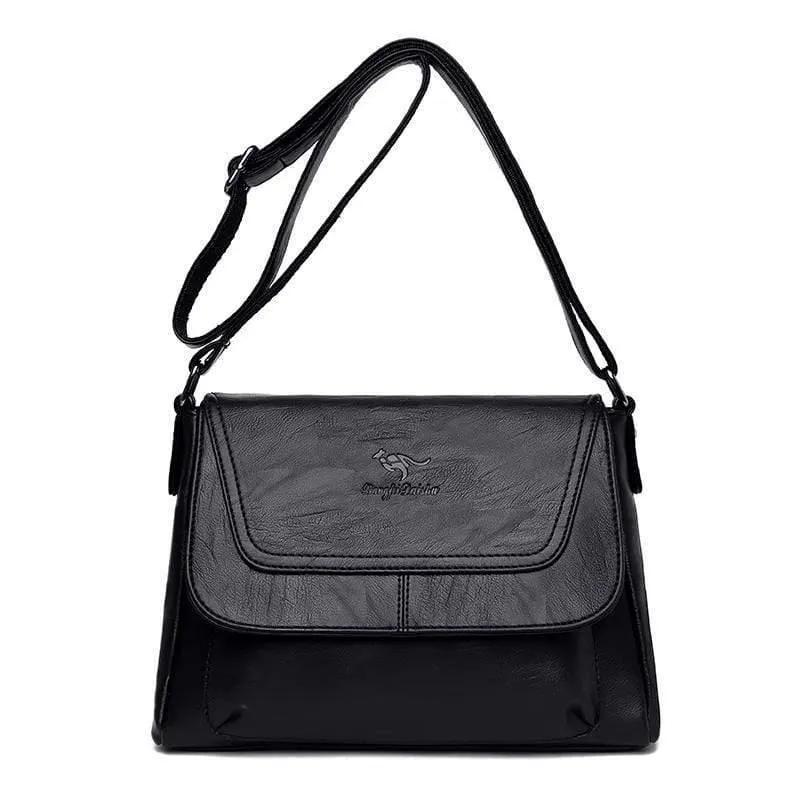 Leder Messenger Bags Leder Luxus Handtaschen Damen Taschen Designer Marke Damen Crossbody