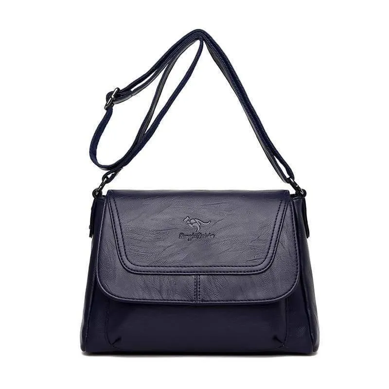 Leder Messenger Bags Leder Luxus Handtaschen Damen Taschen Designer Marke Damen Crossbody