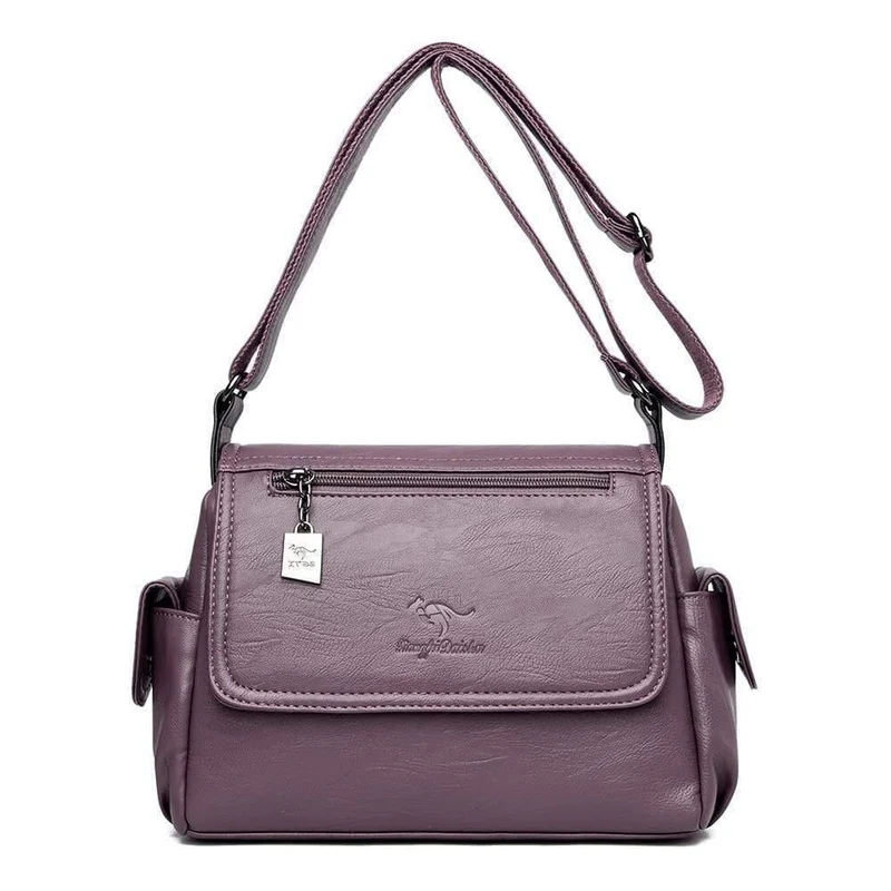 Mode Weiches Leder Luxus Handtaschen Damen Taschen Designer Multi-Pocket Crossbody Umhängetaschen