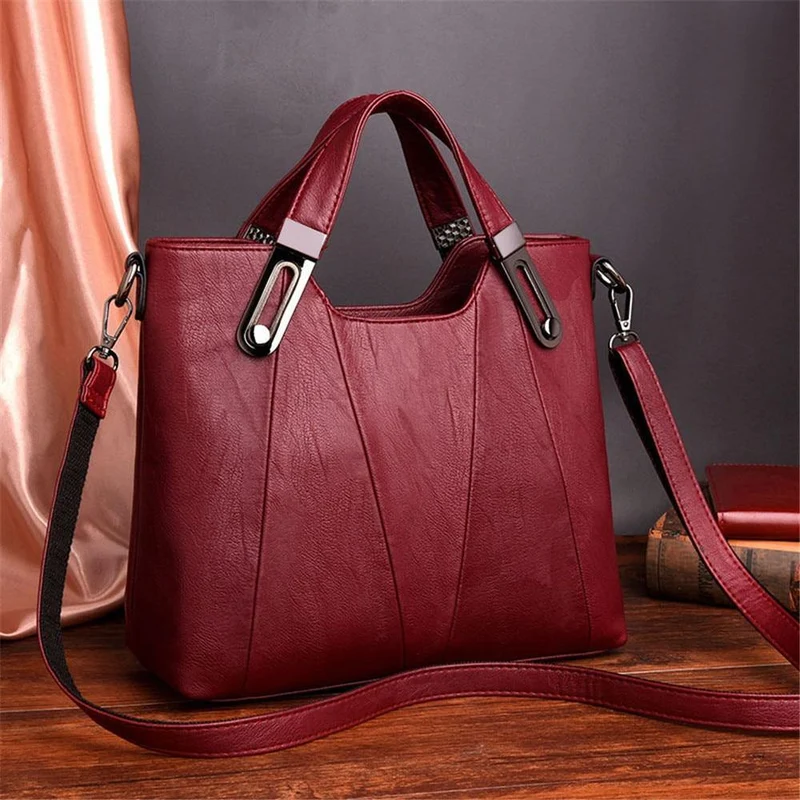 Damen Schulter Umhängetasche Luxus Leder Handtaschen Damen Taschen Designer Berühmte Marke