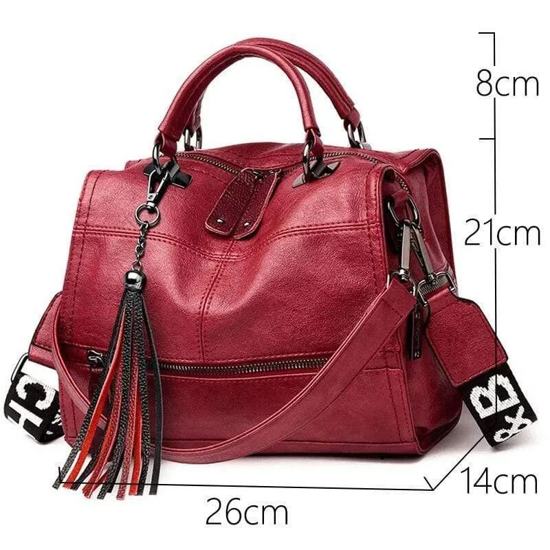 Vintage Taschen Quaste Luxus Handtasche Damen Taschen Designer Berühmte Marke Handtaschen Hohe Qualität