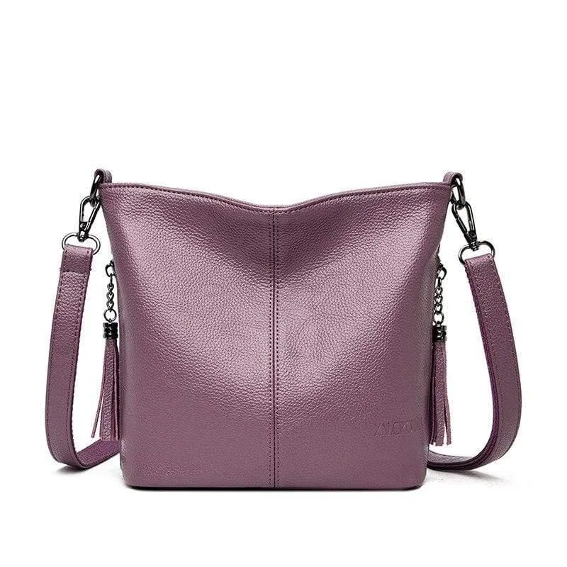 Sommer kleine feste Farben Leder Umhängetaschen Mädchen Umhängetasche Weibliche Luxus Handtaschen