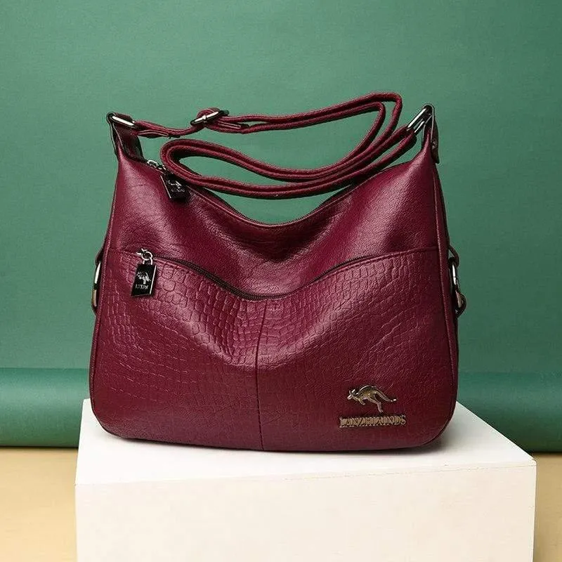 Umhängetaschen für Damen, Umhängetasche, Designer-Handtaschen aus Leder, Sac A Main, Vintage-Damen
