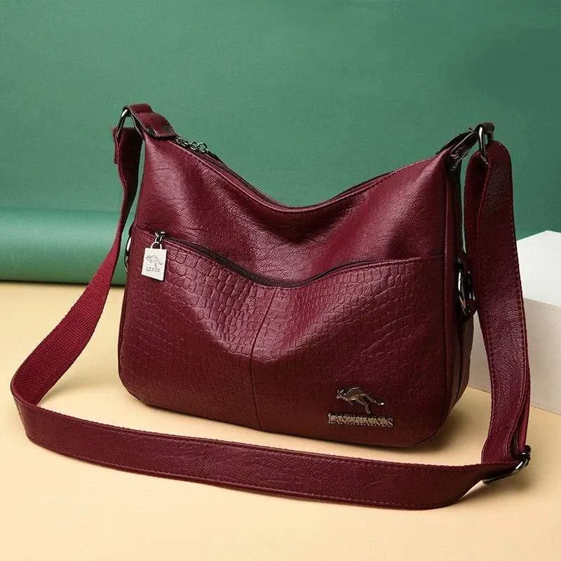 Umhängetaschen für Damen, Umhängetasche, Designer-Handtaschen aus Leder, Sac A Main, Vintage-Damen