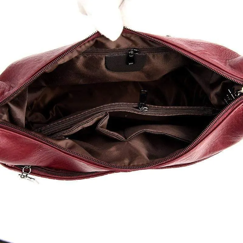 Umhängetaschen für Damen, Umhängetasche, Designer-Handtaschen aus Leder, Sac A Main, Vintage-Damen