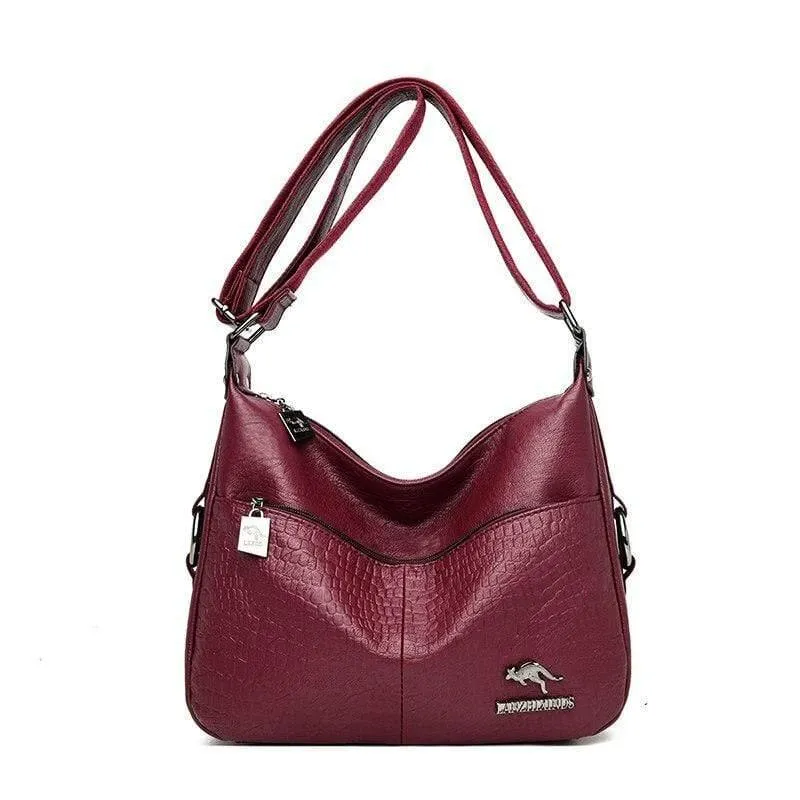 Umhängetaschen für Damen, Umhängetasche, Designer-Handtaschen aus Leder, Sac A Main, Vintage-Damen