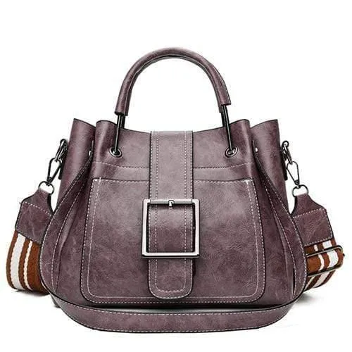 Umhängetaschen für Frauen Messenger Bags Vintage Ledertaschen Handtaschen Hohe Qualität