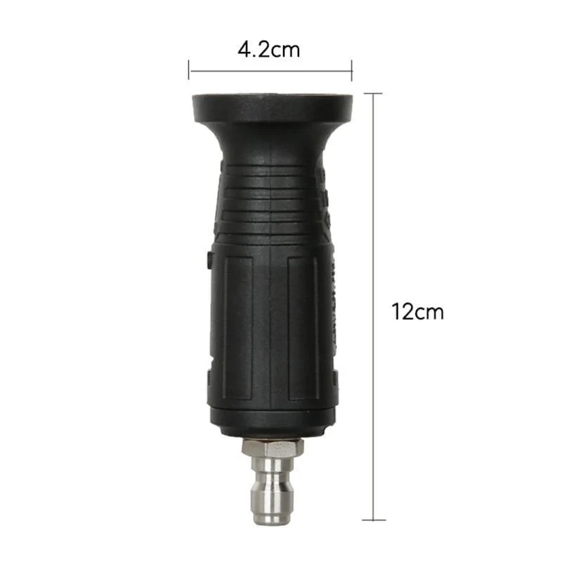 Auto-Werkzeug, verstellbare Hochdruckreiniger-Düsenspitzen, variables Sprühmuster, 1/4-Zoll-Schnellverbindungsstecker, 3000 psi, Autowäsche (schwarz)