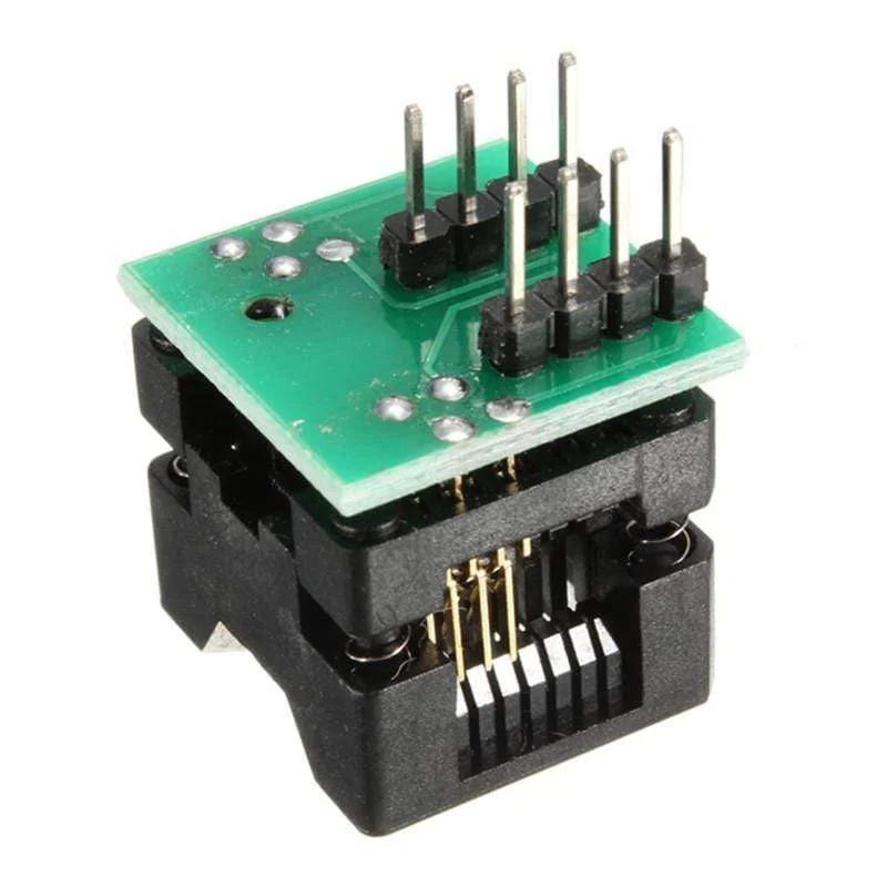 SOIC8 SOP8 zu DIP8 EZ Socket Converter Modul Programmierer Ausgangsnetzteil mit 150mil Anschluss SOIC 8 SOP 8 zu DIP 8