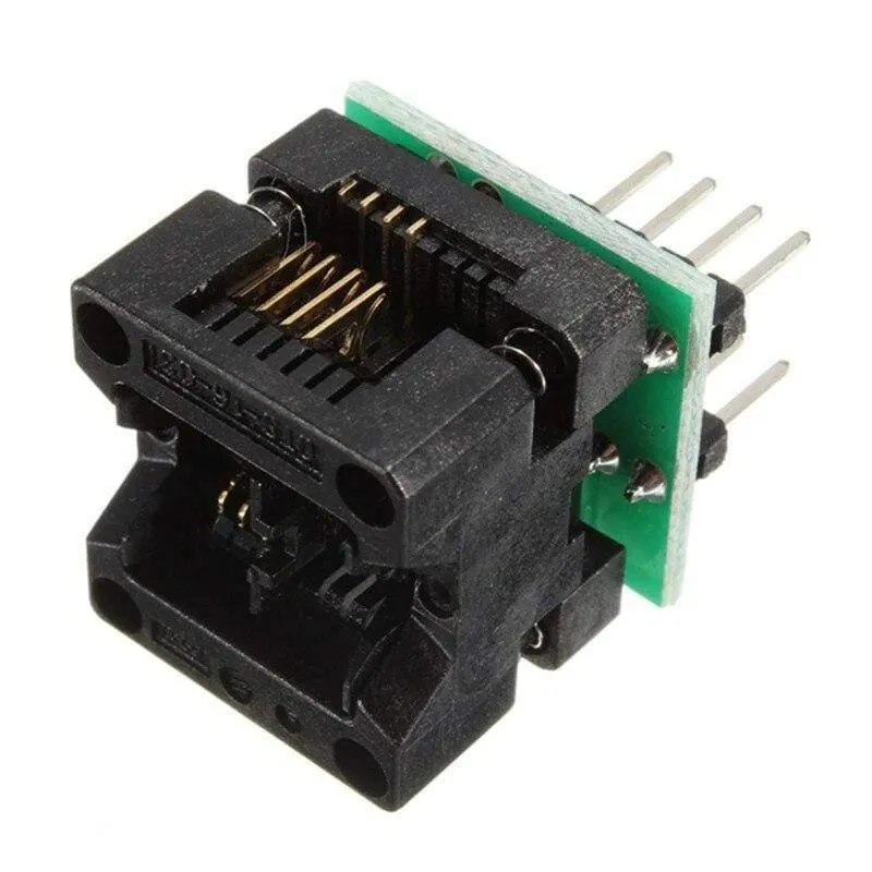 SOIC8 SOP8 zu DIP8 EZ Socket Converter Modul Programmierer Ausgangsnetzteil mit 150mil Anschluss SOIC 8 SOP 8 zu DIP 8