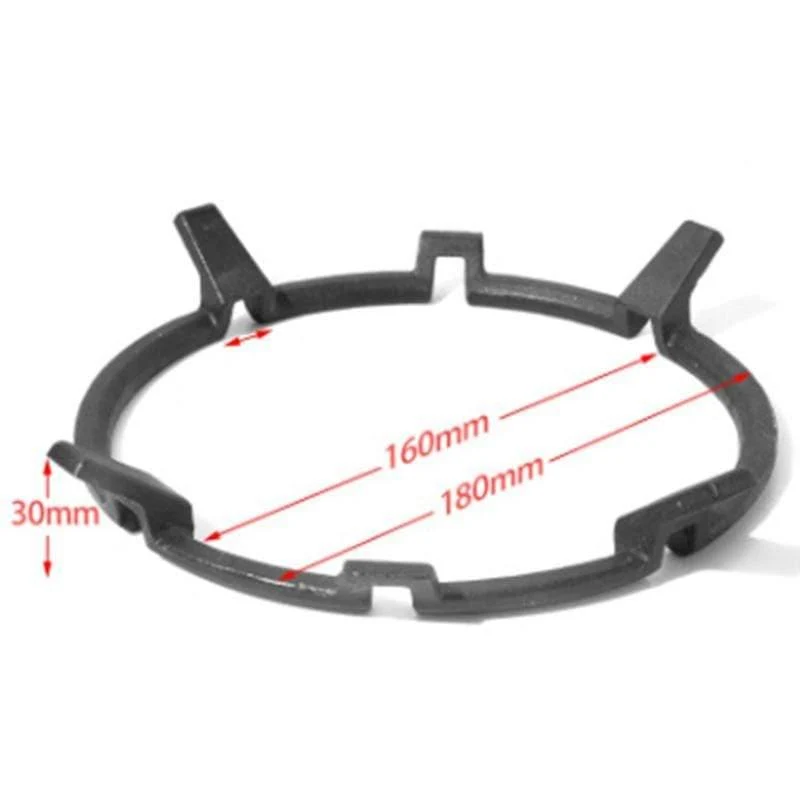 Universal Gusseisen Wok Pan Support Rack Ständer für Brenner Gas Kochfelder & Herde