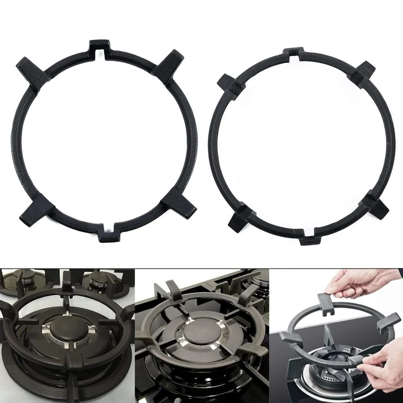 1 stück Universal Gusseisen Wok Pan Unterstützung Rack Ständer Für Brenner Gas Kochfelder & Herde passen die meisten Kochfelder Küchenbedarf Werkzeug Zubehör
