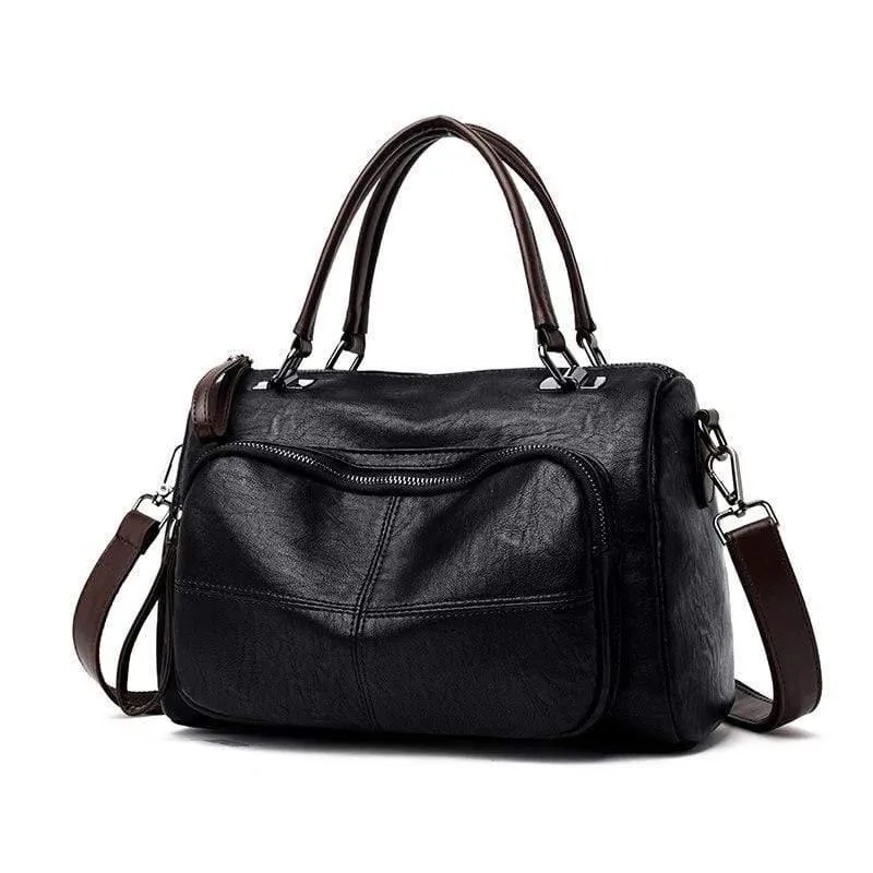 Luxus Damen Handtaschen Große Kapazität Boston Tote Bag Designer Weiche Leder Damen Handtaschen