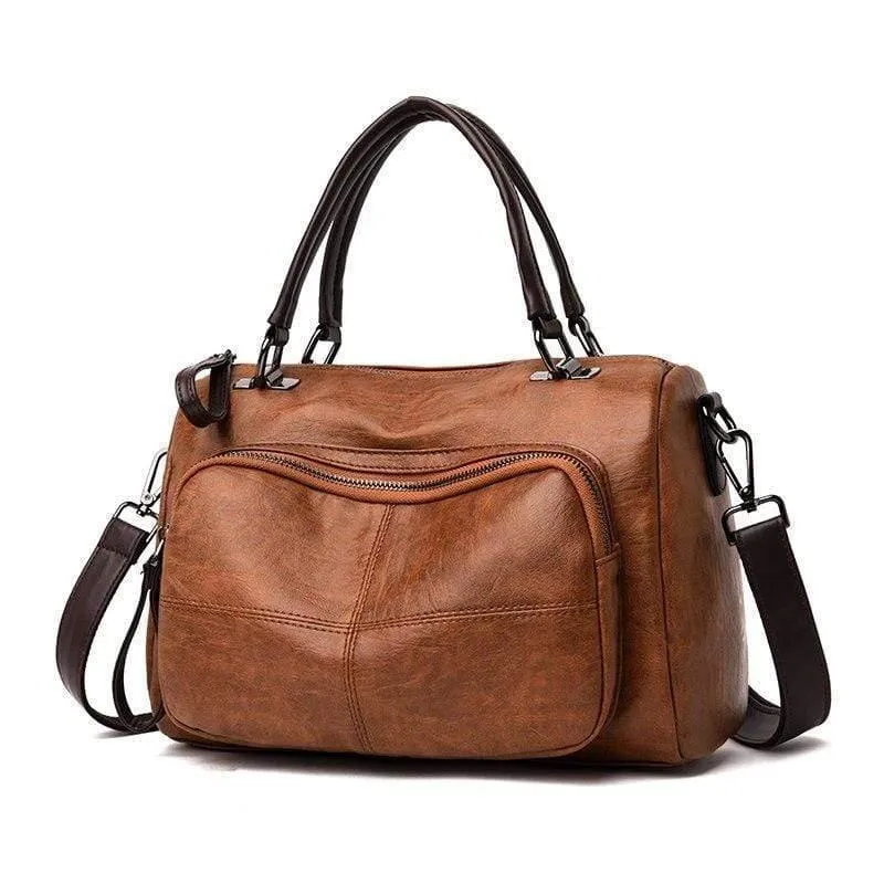 Luxus Damen Handtaschen Große Kapazität Boston Tote Bag Designer Weiche Leder Damen Handtaschen