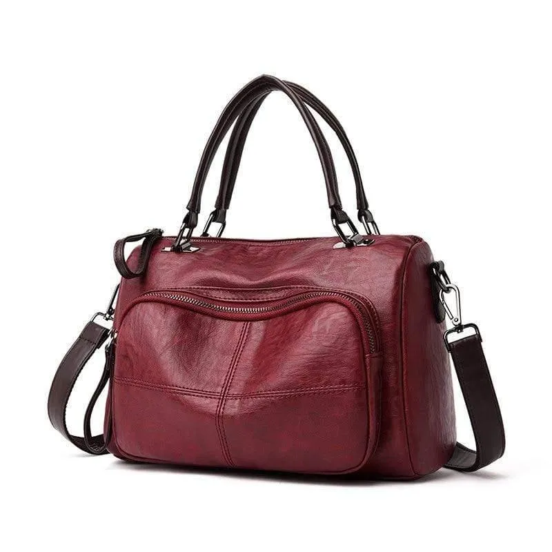Luxus Damen Handtaschen Große Kapazität Boston Tote Bag Designer Weiche Leder Damen Handtaschen