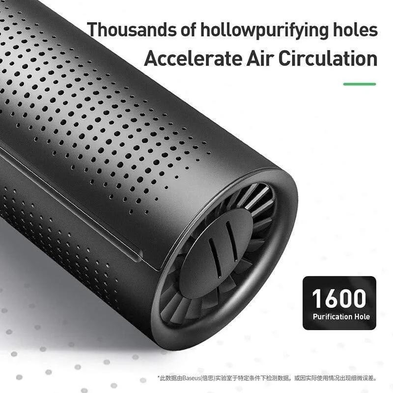 Baseus Auto Luftreiniger Fahrzeugluftfilter Lufterfrischer Auto Mist Maker Pm2.5 Eliminator Aktivkohle Kristallreinigung