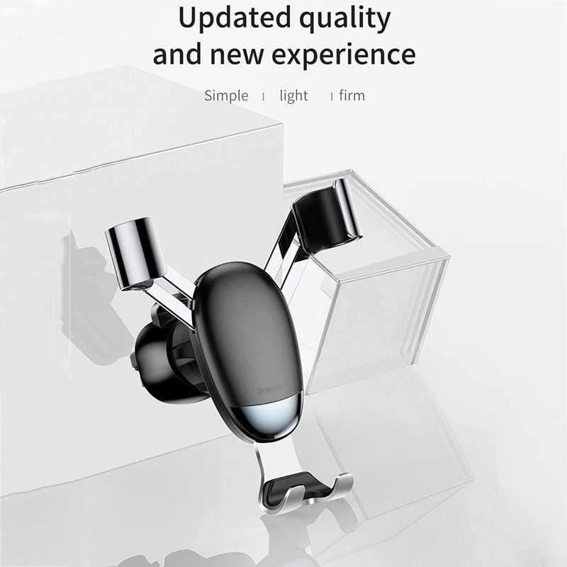Baseus Universal Gravity Autohalter Lüftungsschlitzhalterung Autotelefonhalter für iPhone 11 Pro Max Samsung Mini Handyhalterständer
