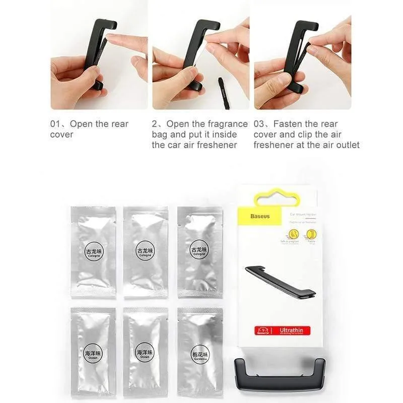 Baseus Car Air Freshener Parfüm Duft für Auto Car Air Vent Freshener Klimaanlage Clip Diffusor Solid Parfüm
