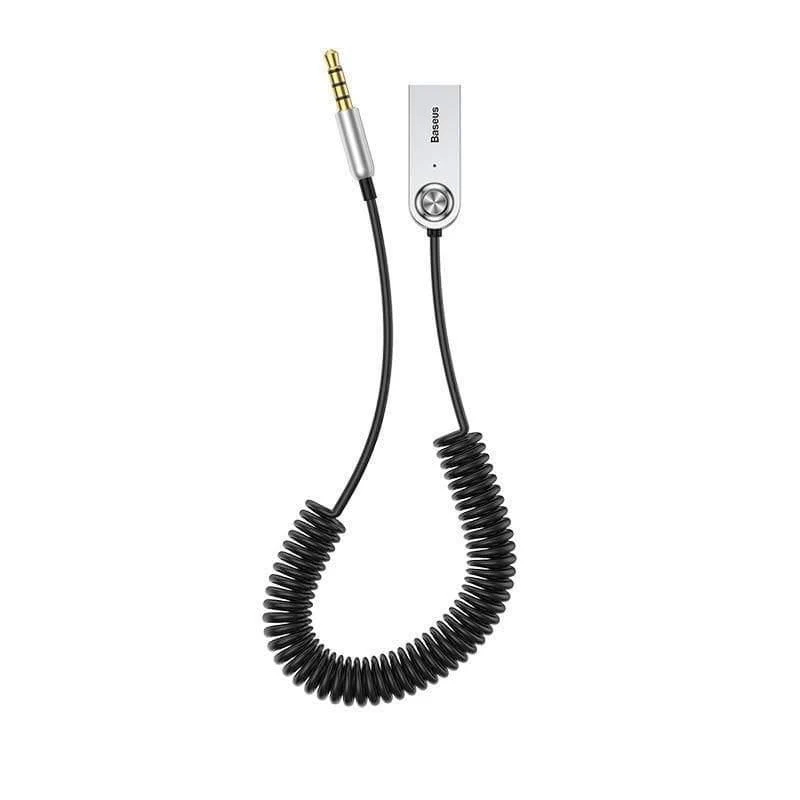 Baseus Bluetooth-Sender Drahtloser Bluetooth-Empfänger 5.0 Auto AUX 3.5mm Bluetooth-Adapter-Audiokabel für Lautsprecherkopfhörer