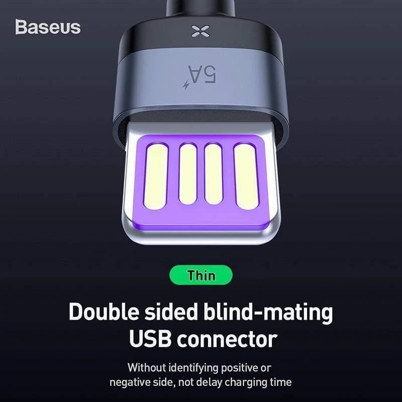 Baseus 40W Supecharge USB Typ C Kabel für Huawei P30 Mate 20 30 Pro 5A Schnellladung Schnellladung 3.0 Typ USB-C Datenkabel