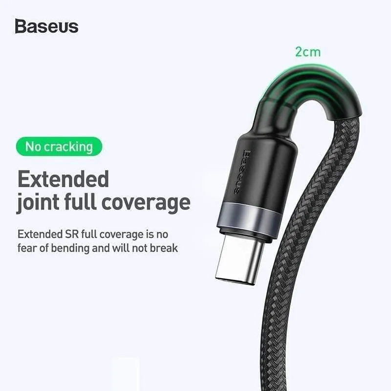 Baseus 40W Supecharge USB Typ C Kabel für Huawei P30 Mate 20 30 Pro 5A Schnellladung Schnellladung 3.0 Typ USB-C Datenkabel