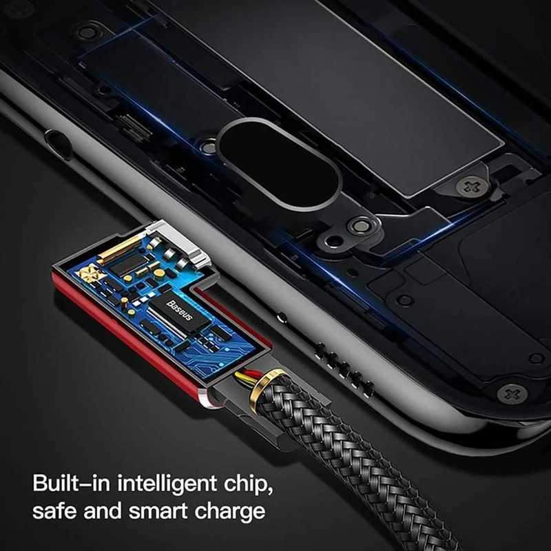 Baseus Mobile Game Reversibles Micro-USB-Kabel für Xiaomi Redmi 4X Note 4 5 Plus USB-Datenkabel für Samsung S6 USB-Ladekabel