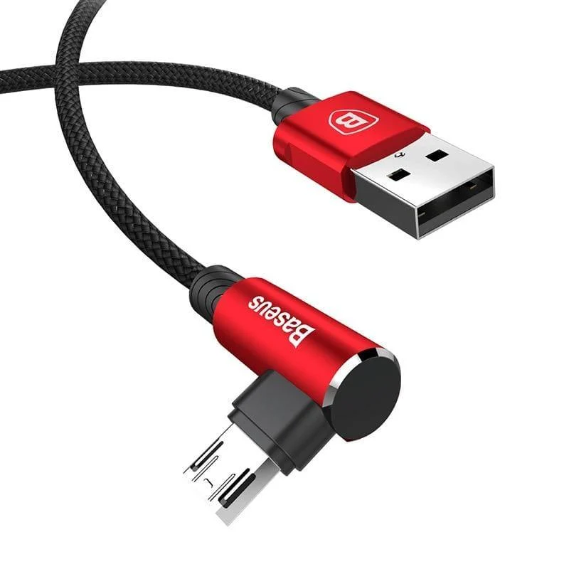 Baseus Mobile Game Reversibles Micro-USB-Kabel für Xiaomi Redmi 4X Note 4 5 Plus USB-Datenkabel für Samsung S6 USB-Ladekabel