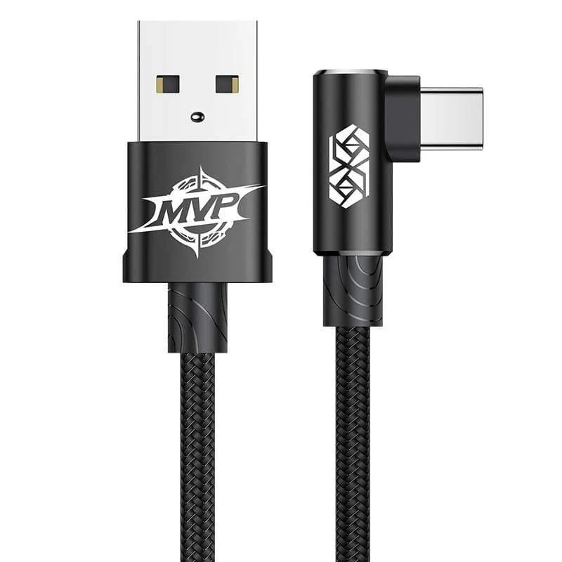Baseus USB Typ C Kabel 90 Grad für Xiaomi Redmi K20 Pro USB C Handy-Ladekabel für Oneplus 7 Pro Typ C Kabel