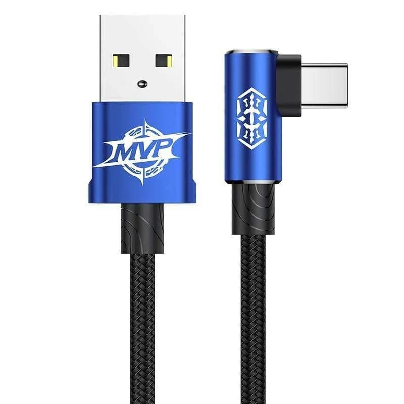 Baseus USB Typ C Kabel 90 Grad für Xiaomi Redmi K20 Pro USB C Handy-Ladekabel für Oneplus 7 Pro Typ C Kabel