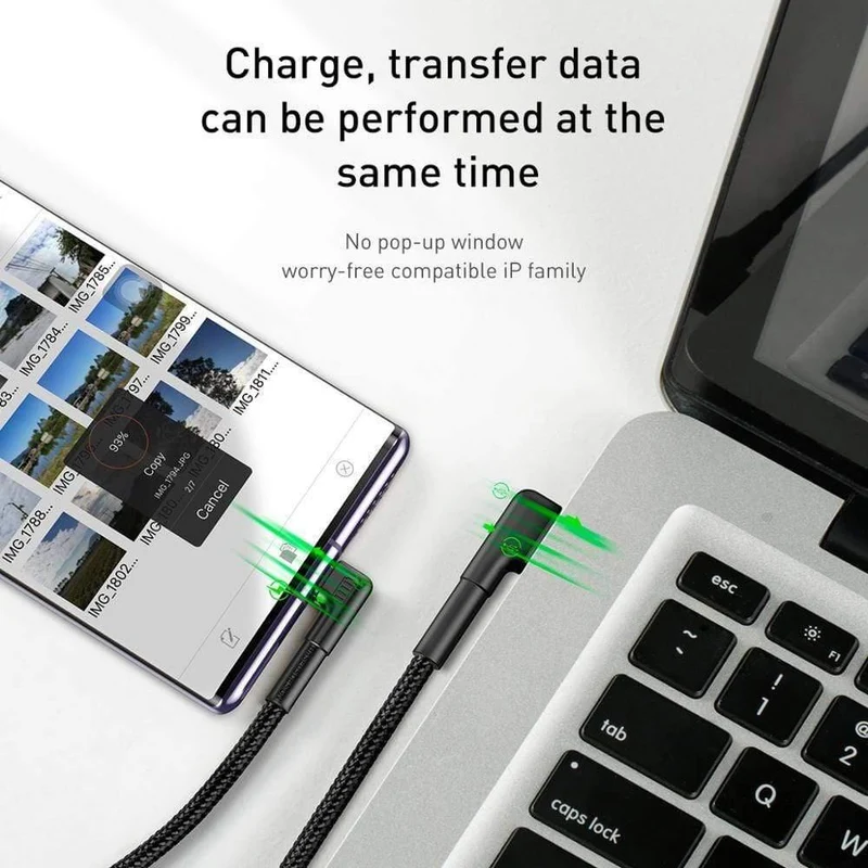 Baseus USB Typ C Kabel für Xiaomi Redmi Note 9s 8 Pro Schnellladung 3.0 USB C Kabel Schnellladung für Samsung S20 Typ C Kabel