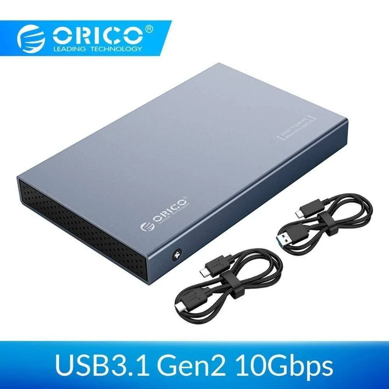 HDD-Gehäuse 2.5 Zoll SATA auf USB 3.1 Typ C Gen 2 Gehäuse für Samsung Seagate SSD 4 TB Festplattenlaufwerk Box Externes Festplattengehäuse