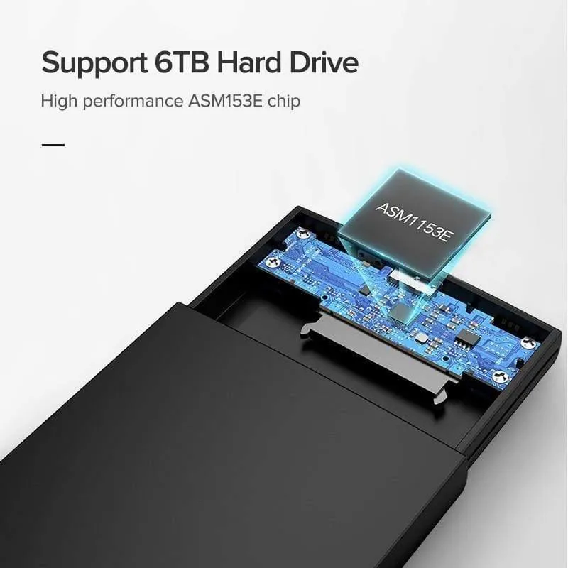 2.5 Festplattengehäuse SATA zu USB 3.0 Adapter Externes Festplattengehäuse für SSD Festplatte HDD Box Gehäuse HD 2.5 SSD Gehäuse SATA zu USB