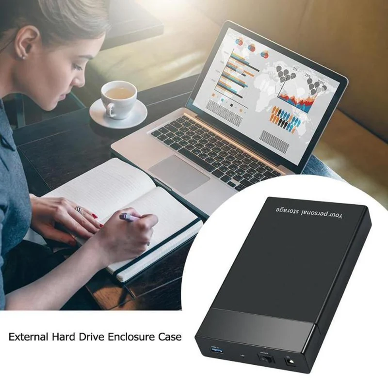 Sata III zu USB 3.0 HD HDD Festplattengehäuse Externes Festplattengehäuse 2.5" 3.5" HDD Dockingstation Box für Laptop-Festplatte