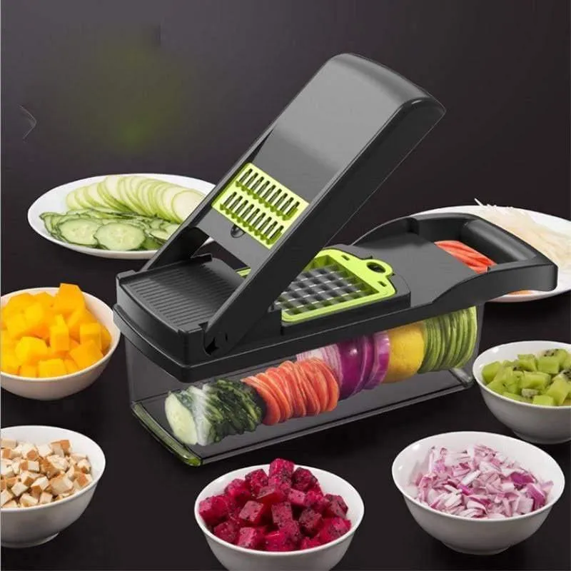 Mandoline Gemüse Obsthobel Multifunktionale Reibe Cutter Peeler Kartoffelschäler Karotte Reibe Abfluss Korb Küche Werkzeug