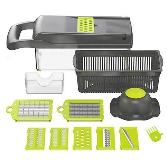 Mandoline Gemüse Obsthobel Multifunktionale Reibe Cutter Peeler Kartoffelschäler Karotte Reibe Abfluss Korb Küche Werkzeug