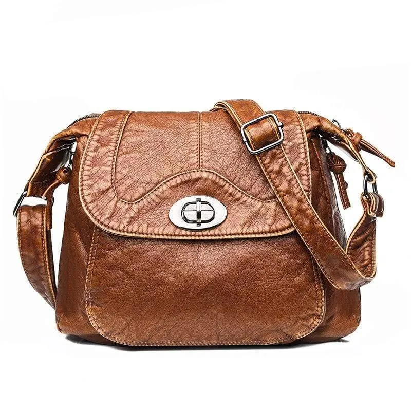 Damen Umhängetasche Weiche PU Leder Umhängetasche Weibliche Handtasche Geldbörsen Weibliche Handtaschen