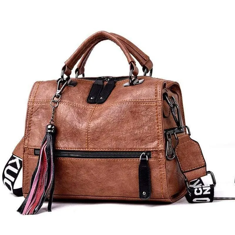 Qualität Leder Quaste Luxus Marke Handtaschen Frauen Taschen Designer Handtaschen Damen Umhängetasche