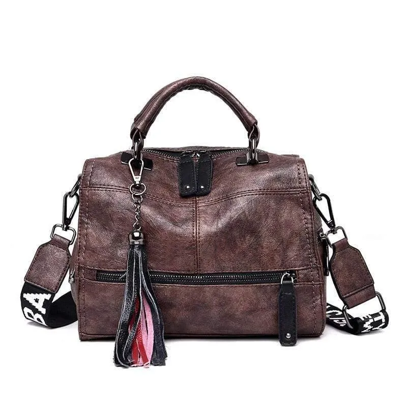 Qualität Leder Quaste Luxus Marke Handtaschen Frauen Taschen Designer Handtaschen Damen Umhängetasche