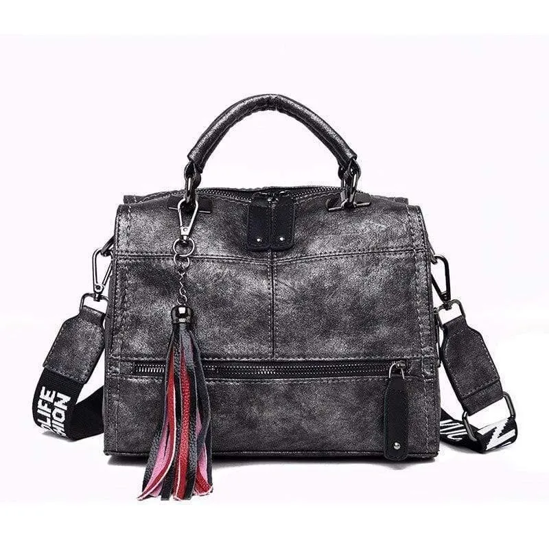 Qualität Leder Quaste Luxus Marke Handtaschen Frauen Taschen Designer Handtaschen Damen Umhängetasche