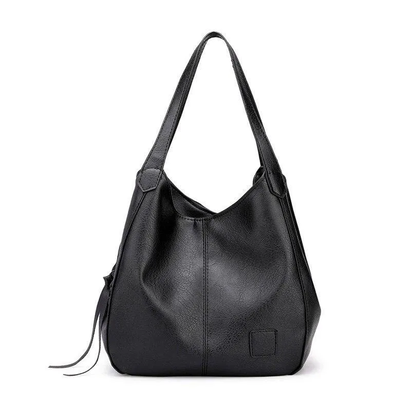 Vintage-Handtaschen für Damen, PU-Leder, Umhängetasche, Damen-Umhängetasche, Hobos-Tasche, Damen-Tragetasche